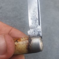Английски джобен нож с канадски мотив на дръжката , снимка 2 - Ножове - 42181320