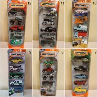 5 Pack Метални колички Hot Wheels и Matchbox сетове от по 5 колички, снимка 6 - Колекции - 22020393