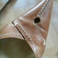 финни дамски обувки от кожа, снимка 1 - Дамски обувки на ток - 30253162