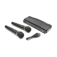 Система за караоке с два безжични микрофона + приемник WVNGR C-05, снимка 3 - Микрофони - 31110850