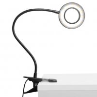 Лампа LED Black Shake Ring - настолна - черна, снимка 1 - Друго оборудване - 38063664