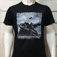 Нова мъжка тениска на музикалната група Iron Maiden – The Writing On The Wall , снимка 8 - Тениски - 35623284