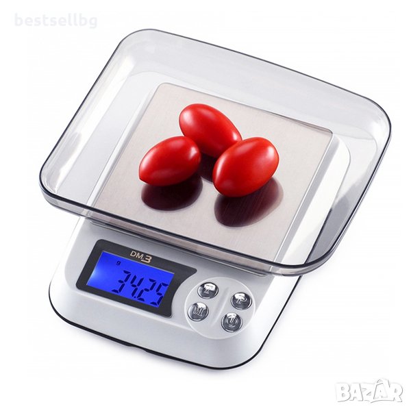 Кухненска точна бижутерска електронна везна за злато кафе 0.01 до 500г, снимка 1
