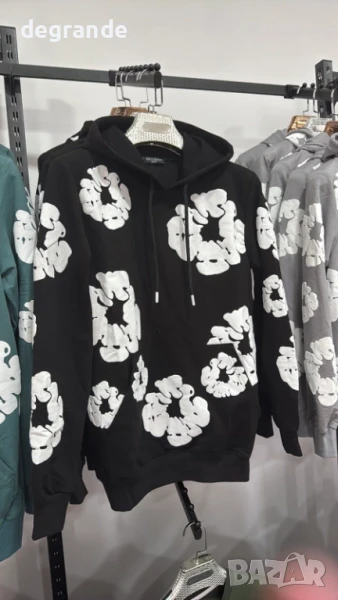 Мъжки Памучни суичъри на цветя.Различни разцветки, снимка 1