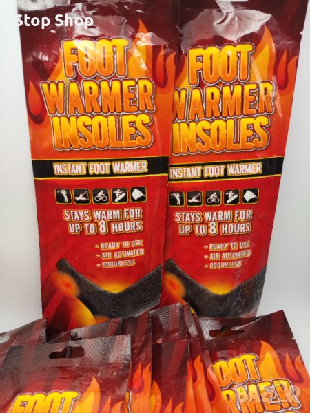 Загряващи стелки затоплящи ,ски,лов,риболов, къмпинг , снимка 1