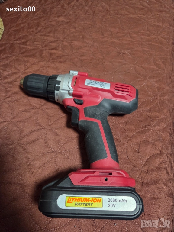 Акумулаторна Бормашина Винтоверт Raider RDP-CDL02L, снимка 1