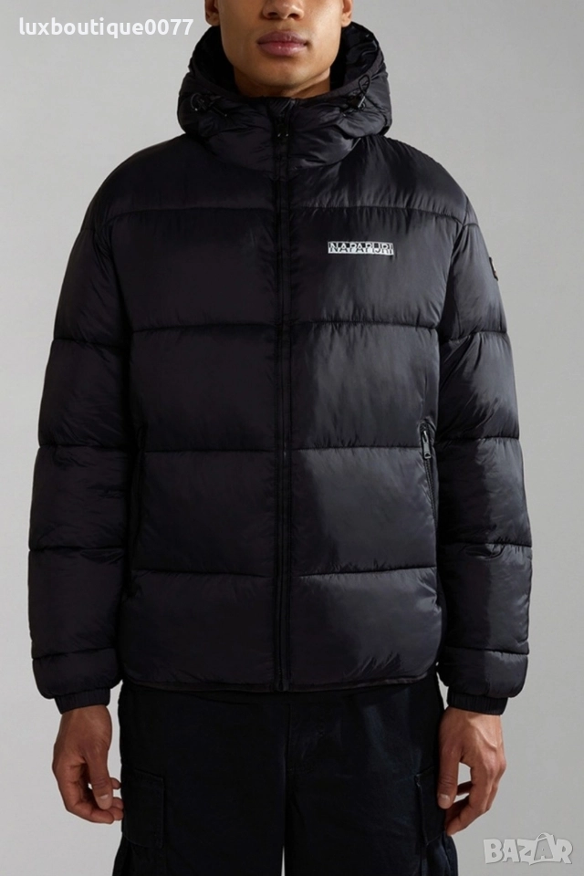 Използвано в много добро състояние мъжко зимно пухено яке Napapijri M , снимка 1