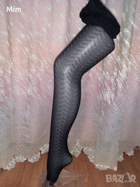 Panty Fantasy L Черни чорапогащници на фигури , снимка 1