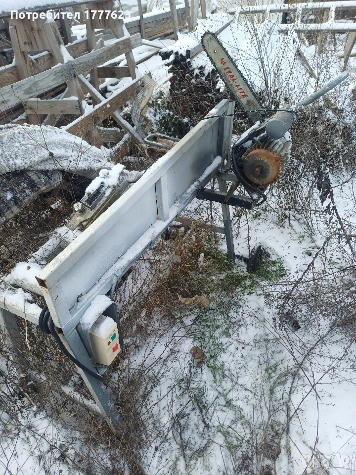 Машина за рязане на дърва, снимка 1