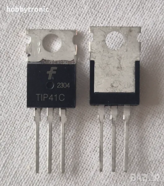 TIP41C NPN 100V, 6A, 65W, TO220, снимка 1