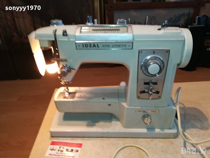 IDEAL-GERMANY-ШЕВНА МАШИНА-ВНОС ГЕРМАНИЯ 3001221724, снимка 1