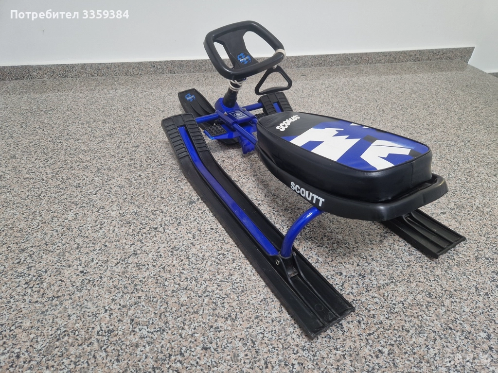 Снегокат - Шейна с кормило (Чук Гек), снимка 1