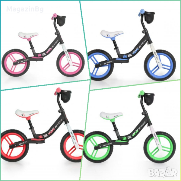 БАЛАНСИРАЩ ВЕЛОСИПЕД ZIG ZAG

, снимка 1