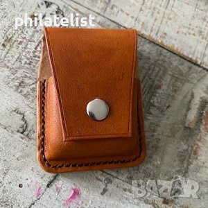 Калъф от естествена кожа за запалка “Zippo”, снимка 1