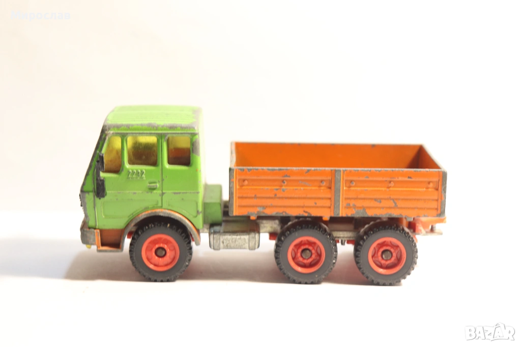 1/55 ?? SIKU MERCEDES BENZ КАМИОН ИГРАЧКА КОЛИЧКА МОДЕЛ, снимка 1