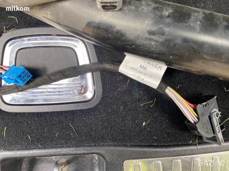 Теглич за мерцедес ц класа 2014 + W205 C class с модули и копче за прибиране , снимка 1