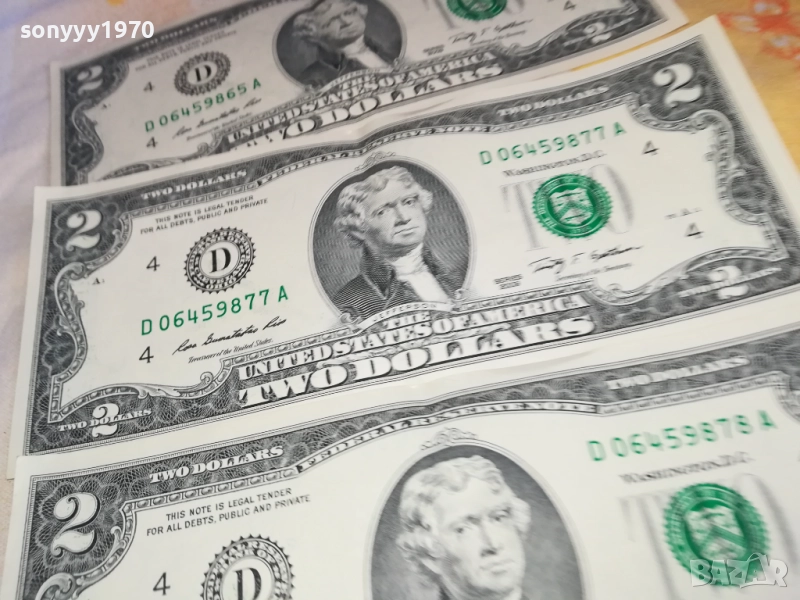 2 ДОЛАРА ЗА КОЛЕКЦИЯ 0209251647, снимка 1