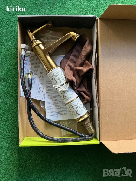 Смесител за кухненска мивка кран чучур, снимка 1