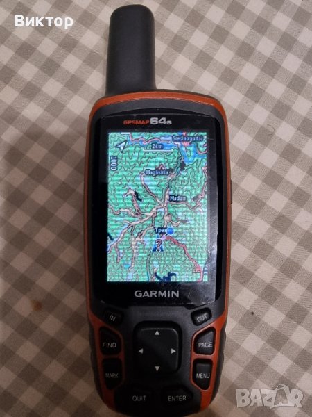 Garmin GPSMAP 64s GPS навигатор, снимка 1
