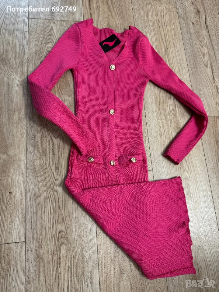 Нова цикламена рокля, снимка 1