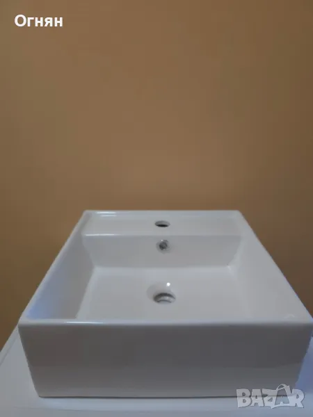 Нов порцеланов умивалник/мивка, снимка 1