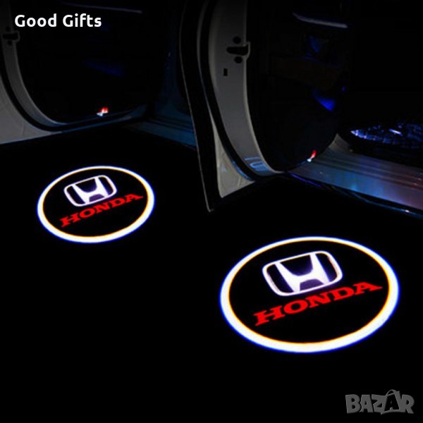 LED logo Безжично лого проектор за врати ХОНДА HONDA, снимка 1