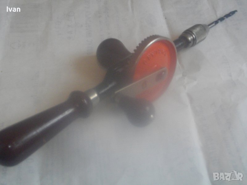 STANLEY ENGLAND-Маткап-Ръчна Дрелка-Бормашина-Като Нов-Колекционерски/Антикварен-Отличен-325мм-Англи, снимка 1