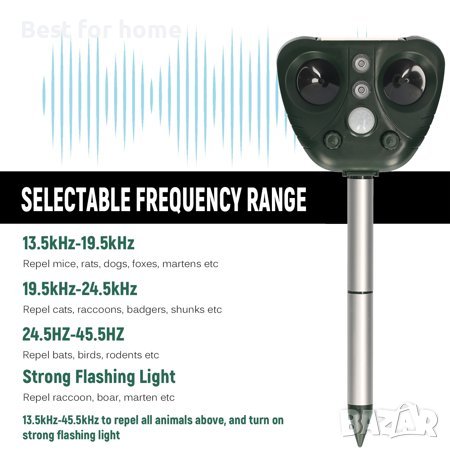 Уред за защита/ репелент против животни и птици Labymos, снимка 1