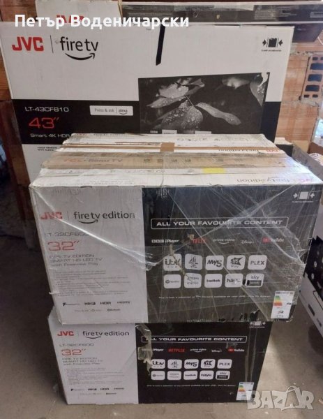 Смарт телевизор JVC LT-32C600 32" Smart HD Ready LED телевизор Размер на екрана: 32" Разделителна сп, снимка 1