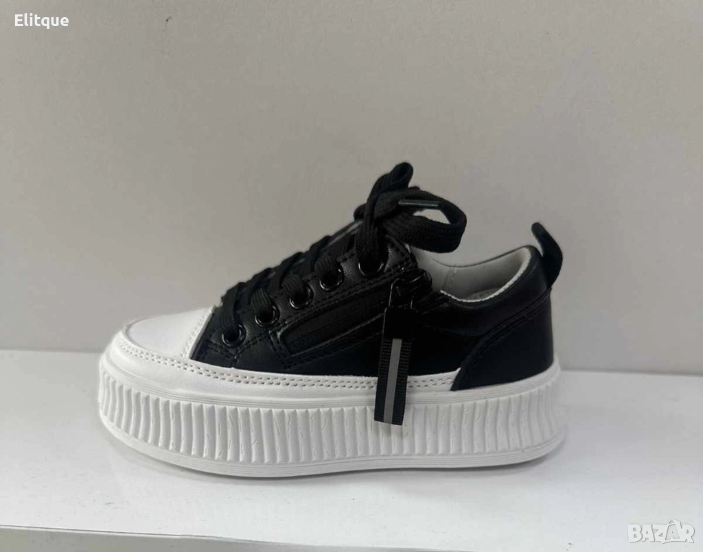 Нова колекция детско-юношески стилни кецове с платформа, снимка 1