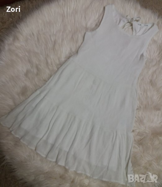 Бяла кукленска рокля ХХС размер , снимка 1