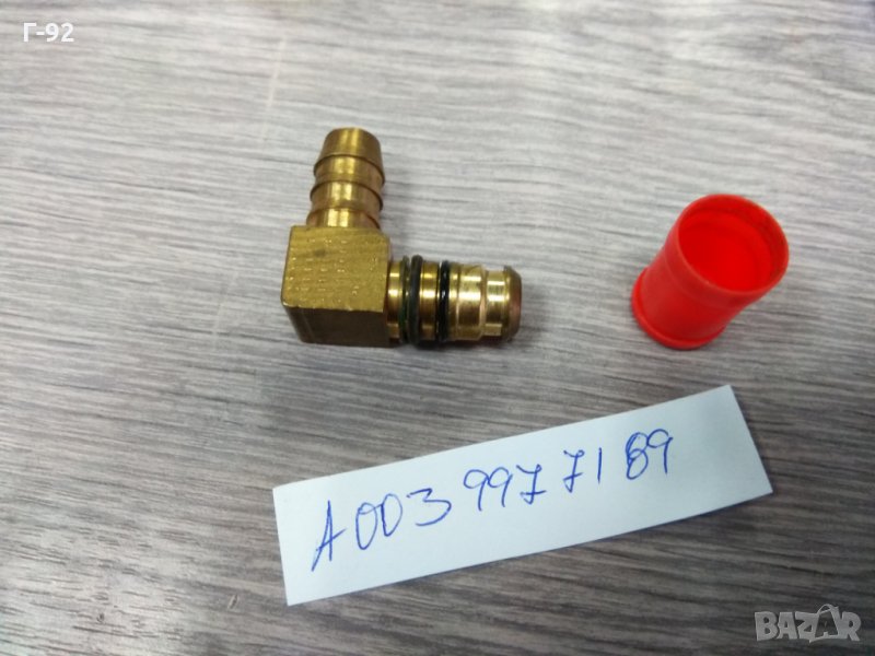 A0039977189**NEU**MERCEDES**MAN**LKW**Ъглов конектор за пневматична система**, снимка 1