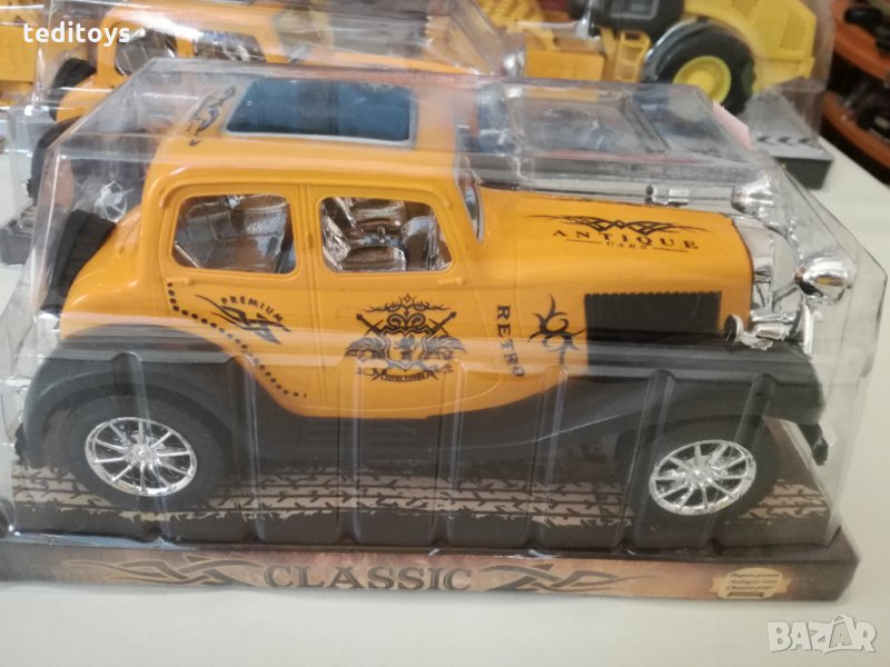 РЕТРО АВТОМОБИЛ ГОЛЯМ- 28 х14 х 12 см, снимка 1