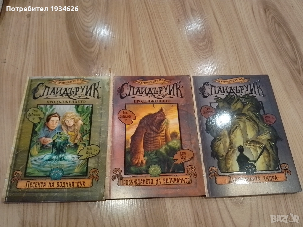 "Хрониките на Спайдъруик - Продължението" от Тони ди Терлизи и Холи Блек, снимка 1