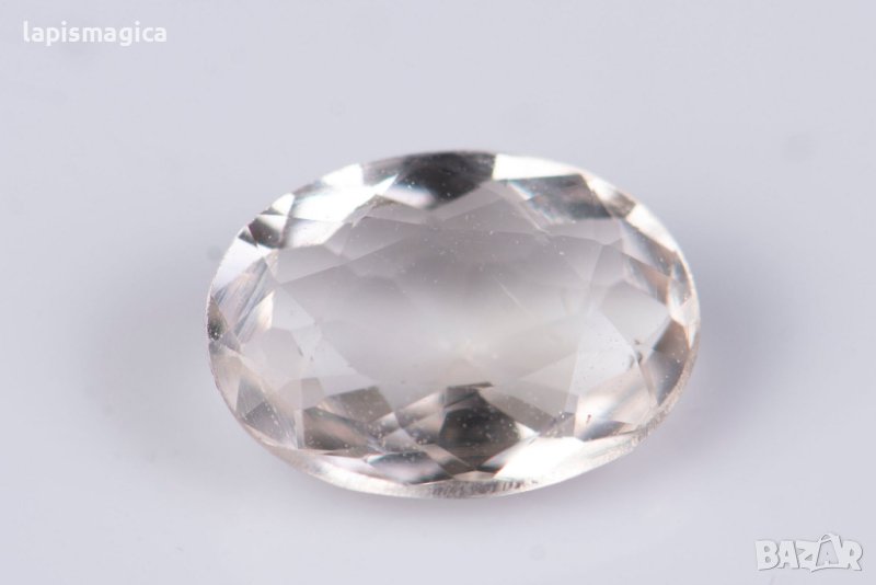 Морганит (розов берил) 0.62ct овална шлифовка #6, снимка 1