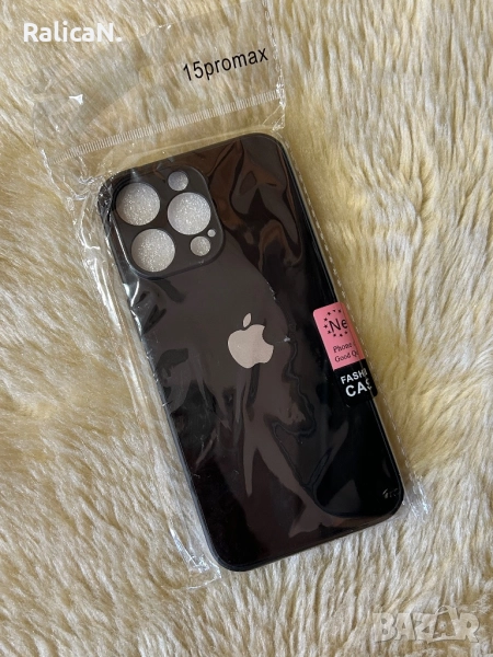 Калъф/кейс за iPhone 15 pro max стъклен, снимка 1