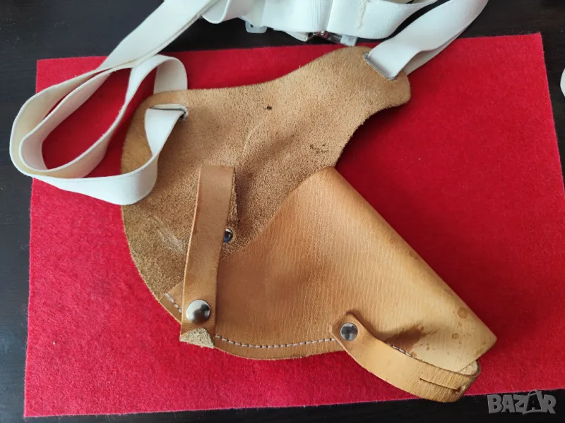 Кожен подмишничен кобур, снимка 1