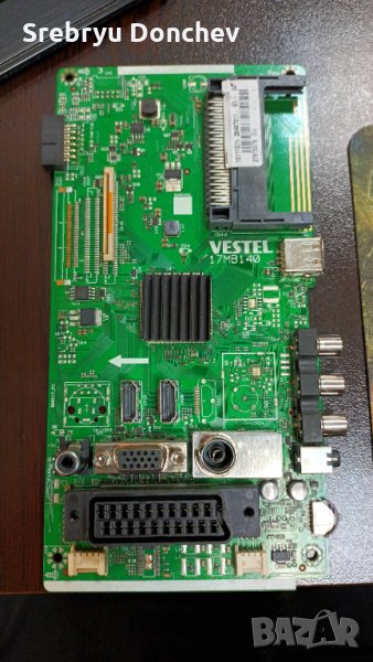 Main Board 17MB140 27873075 от телевизор със счупен екран JVC LT24VH30K, снимка 1