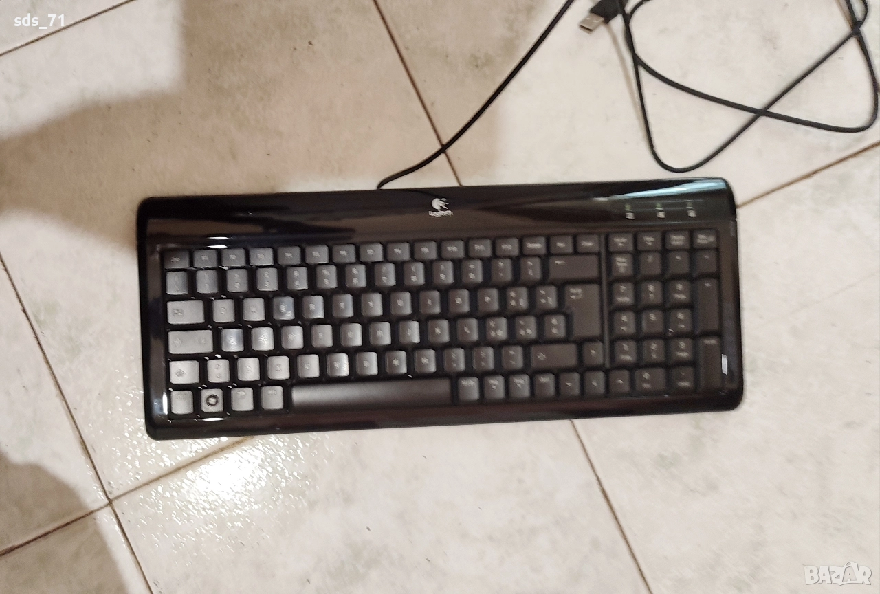 Неизползвана,нова жична клавиатира Logitech 30 лв, снимка 1