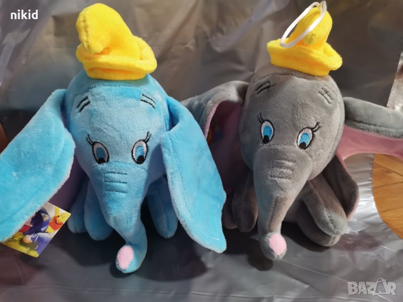 Слончето Дъмбо слон плюшена играчка плюш плюшена, снимка 1