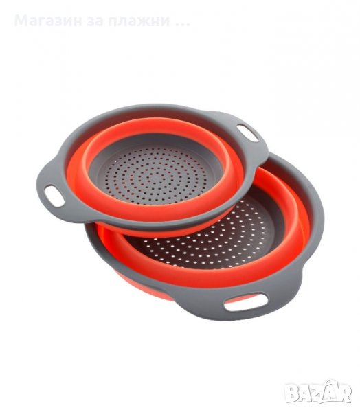 КОМПЛЕКТ ОТ МАЛЪК И ГОЛЯМ СГЪВАЕМ, СИЛИКОНОВ ГЕВГИР - код кръгъл, снимка 1