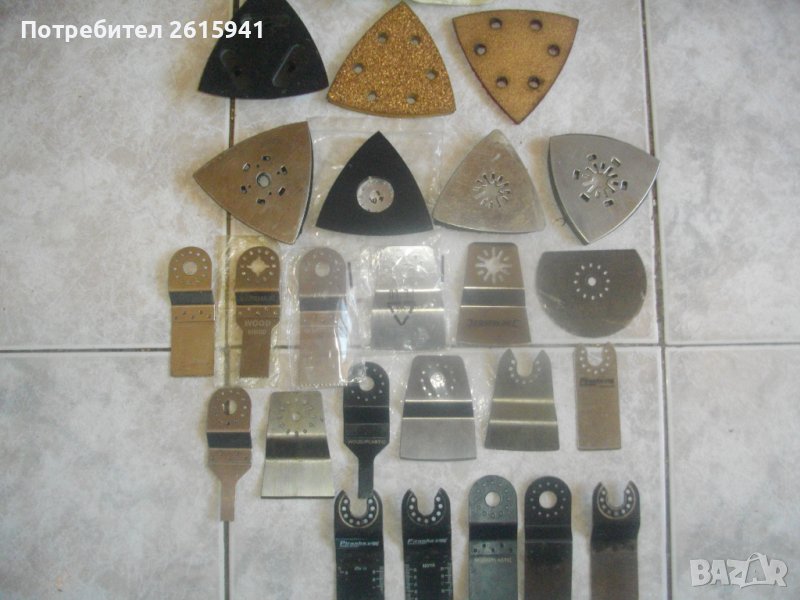 Диамантена Велкро Приставка За Делта Виброшлайф-Триъгълна/Аксесоари/Приставки За Реноватор/Мултитул/, снимка 1