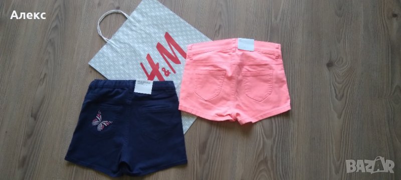 Нови!!! H&M - къси панталони 8-9г, снимка 1