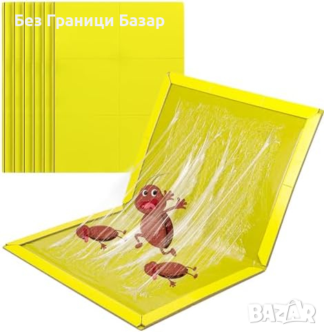 Нови Мултифункционални Лепкави Капани за Вредители 6 броя дом градина, снимка 1