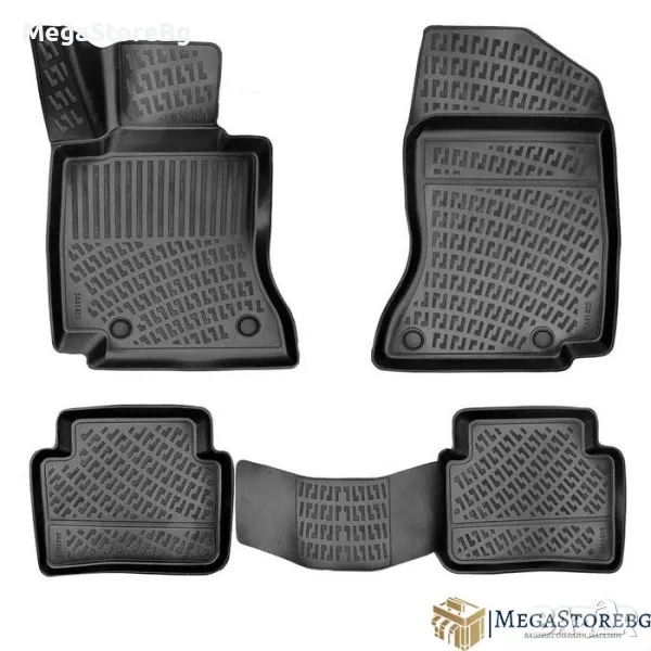Гумени стелки RizLine за Mercedes C-class W206, снимка 1