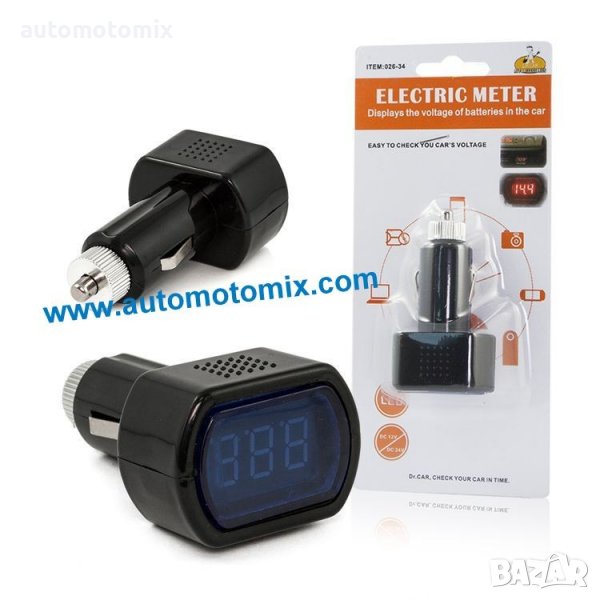 ЕЛЕКТРИЧЕСКИ ВОЛТМЕТЪР - 1630 12/24V, снимка 1