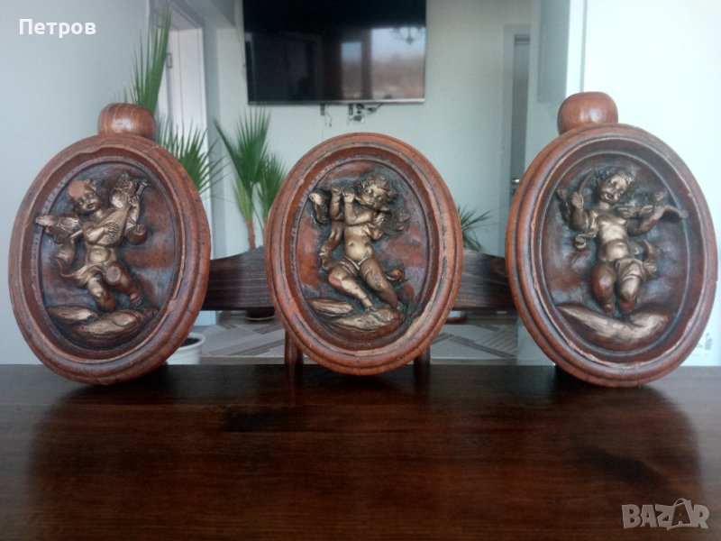 Продавам барелеф восъчни колекции на ангелчета-музиканти.Обявената цена е за всичките.Коментар--цена, снимка 1