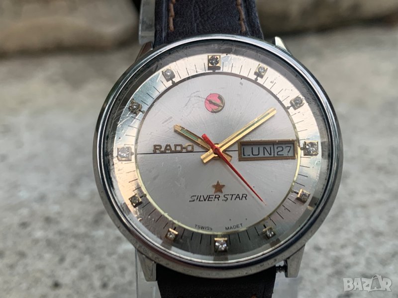 Rado silver star-мъжки ръчен часовник, снимка 1