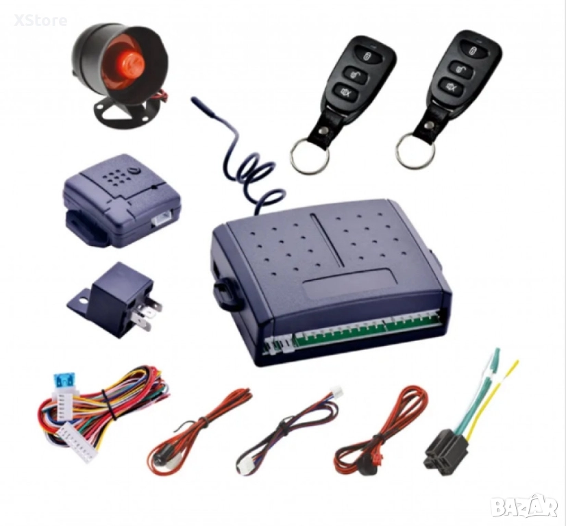 Универсална еднопосочна автомобилна алармена система, снимка 1