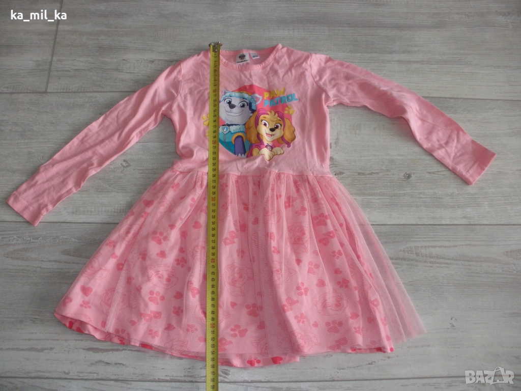 Детска рокля-розова-нова, снимка 1